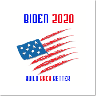 Build Back Better America Posters and Art